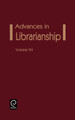 Advances in Librarianship by Elizabeth A. Chapman 9780120246243