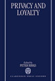Privacy and Loyalty by Peter Birks 9780198764885