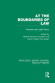 At the Boundaries of Law (RLE Feminist Theory): Feminism and Legal Theory Martha Albertson Fineman 9780415752190