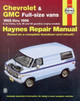 Chevrolet & GMC Vans (68 - 96) by Don Pfeil