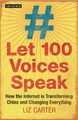 Let 100 Voices Speak by Liz Carter