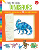 How to Draw Dinosaurs: Step-by-step instructions for 20 prehistoric creatures by Jeff Shelly