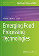 Emerging Food Processing Technologies by Mohsen Gavahian 9781071621387