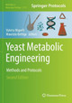Yeast Metabolic Engineering: Methods and Protocols by Valeria Mapelli 9781071624012