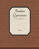 Familiar Quotations by Various 9781438573540