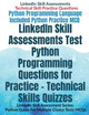 LinkedIn Skill Assessments Test Python Programming Questions for Practice - Technical Skills Quizzes: LinkedIn Skill Assessment Series: Python Guide For Multiple Choice Tests MCQs by Av Editorial Board 9798885215817