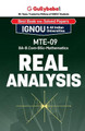 MTE-09 Real Analysis by D D Sharma 9789382688464