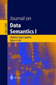 Journal on Data Semantics I by Stefano Spaccapietra 9783540204077