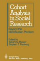 Cohort Analysis in Social Research: Beyond the Identification Problem by W. M. Mason 9781461385387