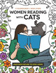 Women Reading with Cats: A Coloring Book for Book Lovers by Heather Dean Brewer 9781733866507