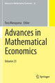 Advances in Mathematical Economics: Volume 23 by Toru Maruyama 9789811507151