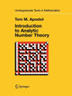 Introduction to Analytic Number Theory by Tom M. Apostol 9781441928054