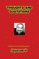 Thoughts and Quotations by Jayaram V 9781935760122
