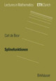 Splinefunktionen by Carl De Boor 9783764325145