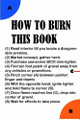 How To Burn This Book by Evan Witmer 9798330297535
