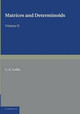 Matrices and Determinoids: Volume 2 by C. E. Cullis 9781107620834