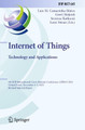 Internet of Things. Technology and Applications: 4th IFIP International Cross-Domain Conference, IFIPIoT 2021, Virtual Event, November 4–5, 2021, Revised Selected Papers by Luis M. Camarinha-Matos 9783030964689