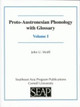 Proto-Austronesian Phonology with Glossary by John U. Wolff