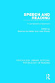 Speech and Reading: A Comparative Approach Beatrice de Gelder 9781138084513