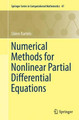 Numerical Methods for Nonlinear Partial Differential Equations by Soren Bartels 9783319356808