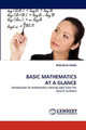 Basic Mathematics at a Glance by Ram Bilas Misra 9783843386968