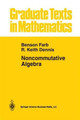 Noncommutative Algebra by Benson Farb 9781461269366