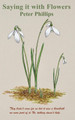 Saying it with Flowers by Peter Phillips 9781908742759