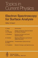 Electron Spectroscopy for Surface Analysis by H. Ibach 9783642811012