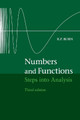 Numbers and Functions: Steps into Analysis by R. P. Burn 9781107444539