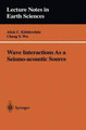 Wave Interactions As a Seismo-acoustic Source by Alick C. Kibblewhite 9783540607212