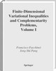 Finite-Dimensional Variational Inequalities and Complementarity Problems by Francisco Facchinei 9781441930637