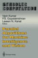 Parallel Algorithms for Machine Intelligence and Vision by Vipin Kumar 9781461279945