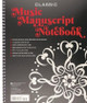 Music Manuscript Notebook (Classic) by  9781441339669