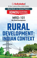 MRD-101 Rural Development: Indian Context by Gullybaba Com Panel 9789382688976