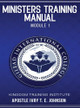 Ministers Training Manual by Apostle Ivry T E Johnson 9781966948025