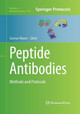 Peptide Antibodies: Methods and Protocols by Gunnar Houen 9781493949991