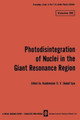 Photodisintegration of Nuclei in the Giant Resonance Region by D. V. Skobel Tsyn 9781489927163