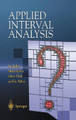 Applied Interval Analysis: With Examples in Parameter and State Estimation, Robust Control and Robotics by Luc Jaulin 9781852332198