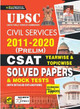 UPSC CSAT Paper-2 Yearwise & Topicwise (2011-2020)-E-2021 New 9789390797424
