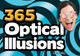 365 Optical Illusions by Laure Maj 9781770857568