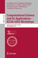Computational Science and Its Applications – ICCSA 2023 Workshops: Athens, Greece, July 3–6, 2023, Proceedings, Part II by Osvaldo Gervasi 9783031371073
