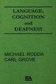 Language, Cognition, and Deafness by Michael Rodda