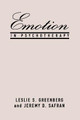 Emotion in Psychotherapy Leslie S. Greenberg 9780898625226