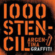 1000 Stencil Argentina Graffitti by Guido Indij 9789508891648