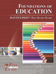 Foundations of Education DANTES/DSST Test Study Guide by Passyourclass 9781614336945