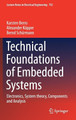 Technical Foundations of Embedded Systems: Electronics, System Theory, Components and Analysis by Karsten Berns 9783030651565