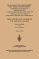 Generators and Relations for Discrete Groups by Harold Scott Macdonald Coxeter 9783662236543