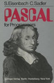 PASCAL for Programmers by Irmgard Eisenbach-Stangl 9783540104735