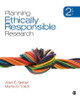 Planning Ethically Responsible Research by Joan E. Sieber 9781452202594