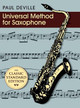 Universal Method for Saxophone by Paul Deville 9781626541818